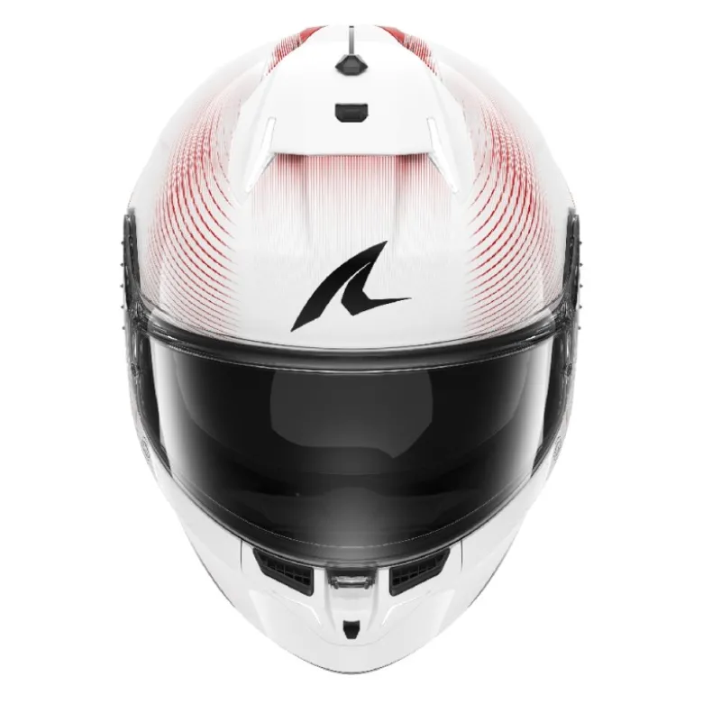 Casco Integrale Shark Skwal i3 Speed-Tech Bianco Rosso Nero Lucido