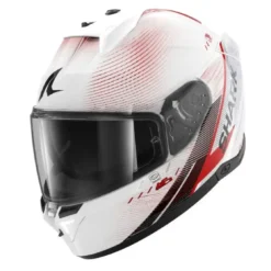 Casco Integrale Shark Skwal i3 Speed-Tech Bianco Rosso Nero Lucido