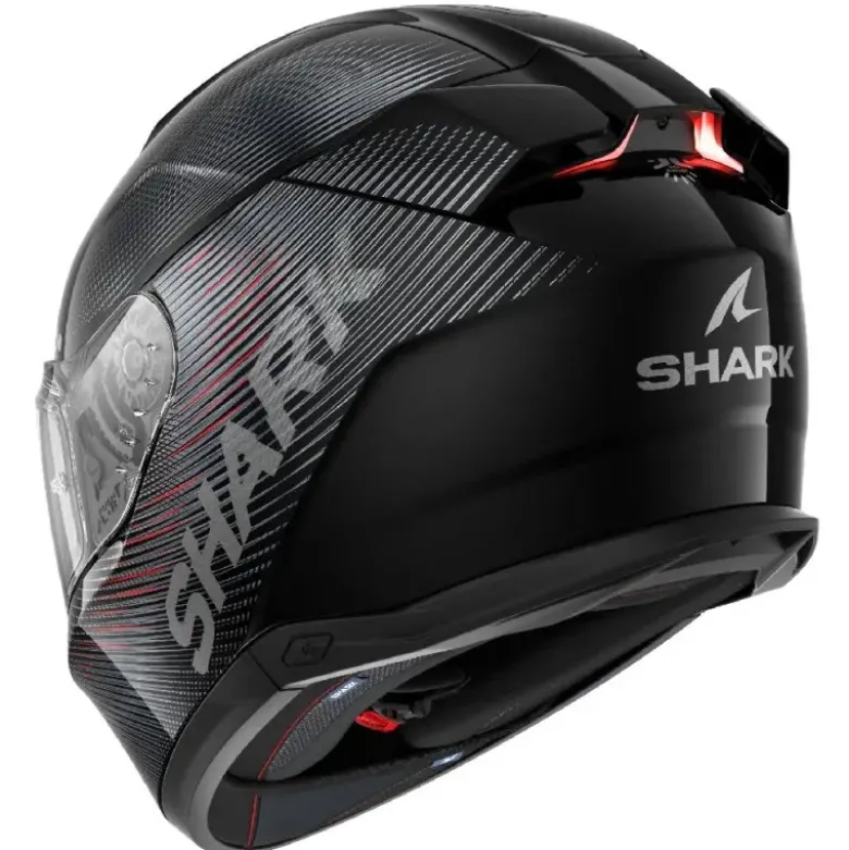 Casco Integrale Shark Skwal i3 Sp Lyne Nero Antracite Rosso Lucido