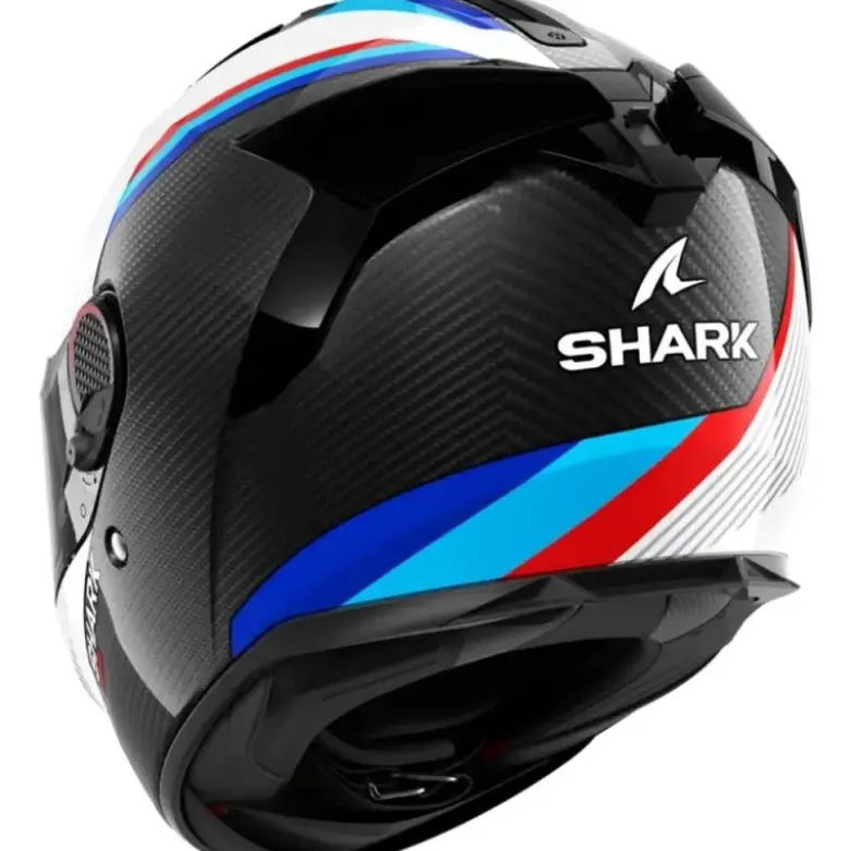 Casco Integrale Shark Spartan Gt Pro Carbon Dokhta Bianco Blu
