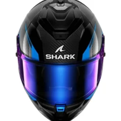 Casco Integrale Shark Spartan Gt Pro Carbon Kultram Nero Blu
