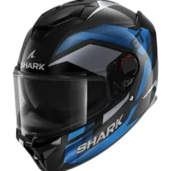 Casco Integrale Shark Spartan Gt Pro Carbon Ritmo Blu Chrome