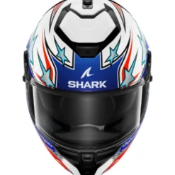 Casco Integrale Shark Spartan Gt Pro Flagstaff Bianco Rosso Blu