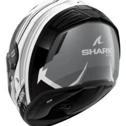 Casco Integrale Shark Spartan Rs Byrhon Bianco Nero Chrome
