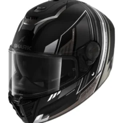 Casco Integrale Shark Spartan Rs Byrhon Nero Antracite Chrome Opaco
