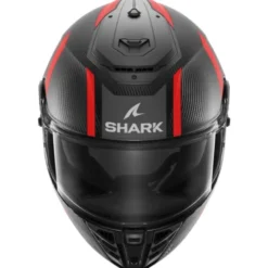 Casco Integrale Shark Spartan Rs Carbon Antracite Rosso Opaco