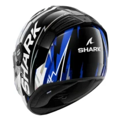 Casco Integrale Shark Spartan Rs Hibolt Nero Blu Cromato