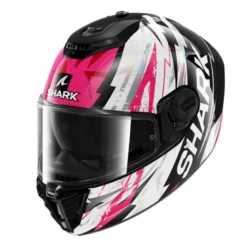 Casco Integrale Shark Spartan Rs Hibolt Nero Viola Cromato