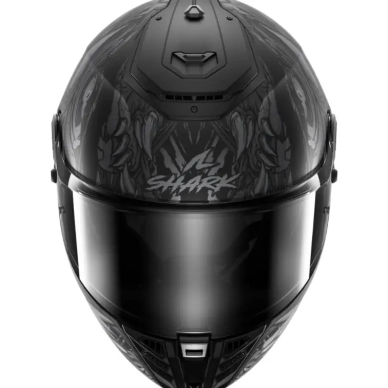 Casco Integrale Shark Spartan Rs Shaytan Nero Opaco Antracite