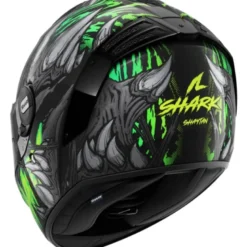 Casco Integrale Shark Spartan Rs Shaytan Nero Verde Antracite