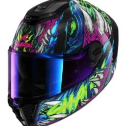 Casco Integrale Shark Spartan Rs Shaytan Nero Verde Viola