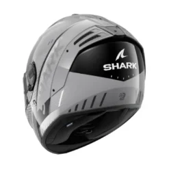 Casco Integrale Shark Spartan Rs Speed-Tech Bianco Nero Silver