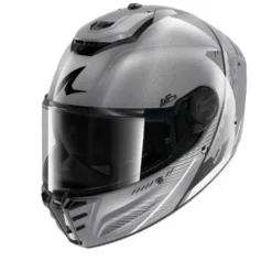 Casco Integrale Shark Spartan Rs Speed-Tech Bianco Nero Silver