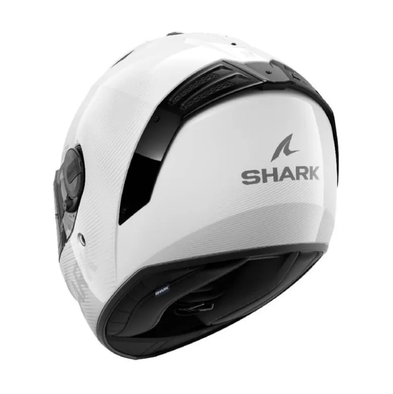 Casco Integrale Shark Spartan Rs Sp Lyne Bianco Silver