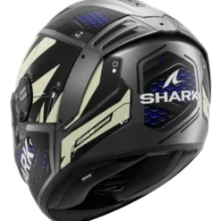 Casco Integrale Shark Spartan Rs Stingrey Nero Antracite Blu Opaco