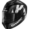 Casco Integrale Shark Spartan Rs Stingrey Nero Bianco Antracite