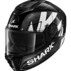 Casco Integrale Shark Spartan Rs Stingrey Nero Bianco Antracite