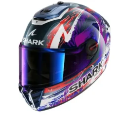 Casco Integrale Shark Spartan Rs Zarco Signature Carbon Bianco Viola