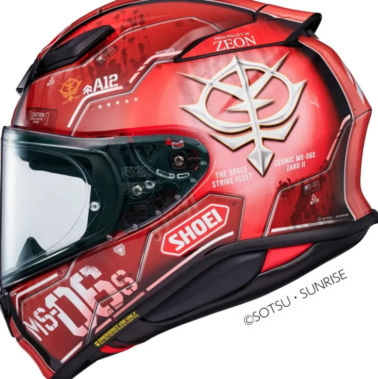 Casco Integrale Shoei Nxr2 Char's Zaku II Tc1
