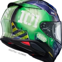 Casco Integrale Shoei Nxr2 Ms-05 Zaku I Tc11