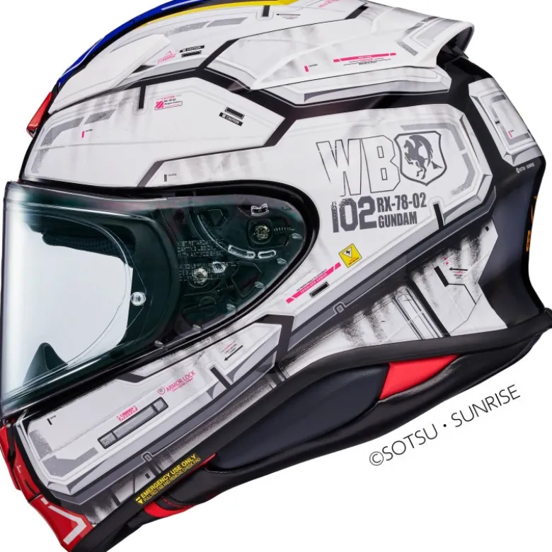 Casco Integrale Shoei Nxr2 Rx-78 Gundam Tc10