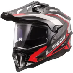 Casco Integrale Touring Ls2 Mx701 Explorer C FRONTIER II Rosso