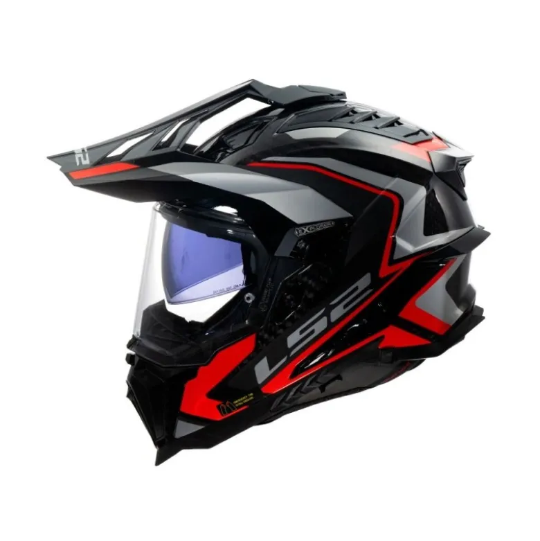 Casco Integrale Touring Ls2 Mx701 Explorer C FRONTIER II Rosso