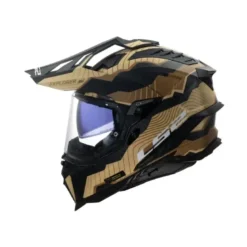 Casco Integrale Touring Ls2 Mx701 Explorer C TRICK Sabbia e Marrone
