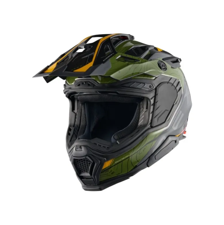 Casco Integrale Touring Nexx X.Wed 3 Furka Verde Giallo