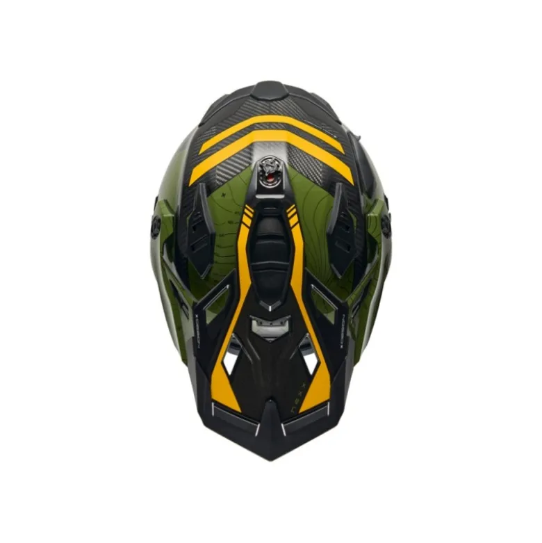 Casco Integrale Touring Nexx X.Wed 3 Furka Verde Giallo