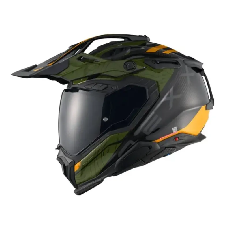 Casco Integrale Touring Nexx X.Wed 3 Furka Verde Giallo