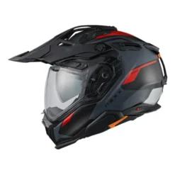 Casco Integrale Touring Nexx X.Wed 3 Keyo Adventure Grigio Rosso Opaco