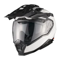 Casco Integrale Touring Nexx X.Wed 3 Plain Adventure Bianco Perla