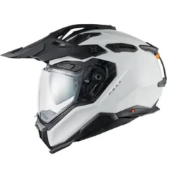 Casco Integrale Touring Nexx X.Wed 3 Plain Adventure Bianco Perla