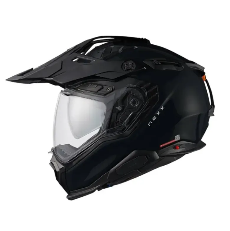 Casco Integrale Touring Nexx X.Wed 3 Plain Adventure Nero Opaco