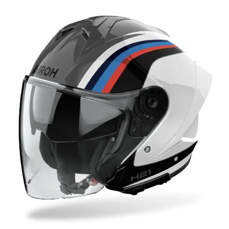 Casco Jet Airoh H.21 Arrow Lucido