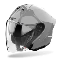 Casco Jet Airoh H.21 Color Concrete Grigio Lucido