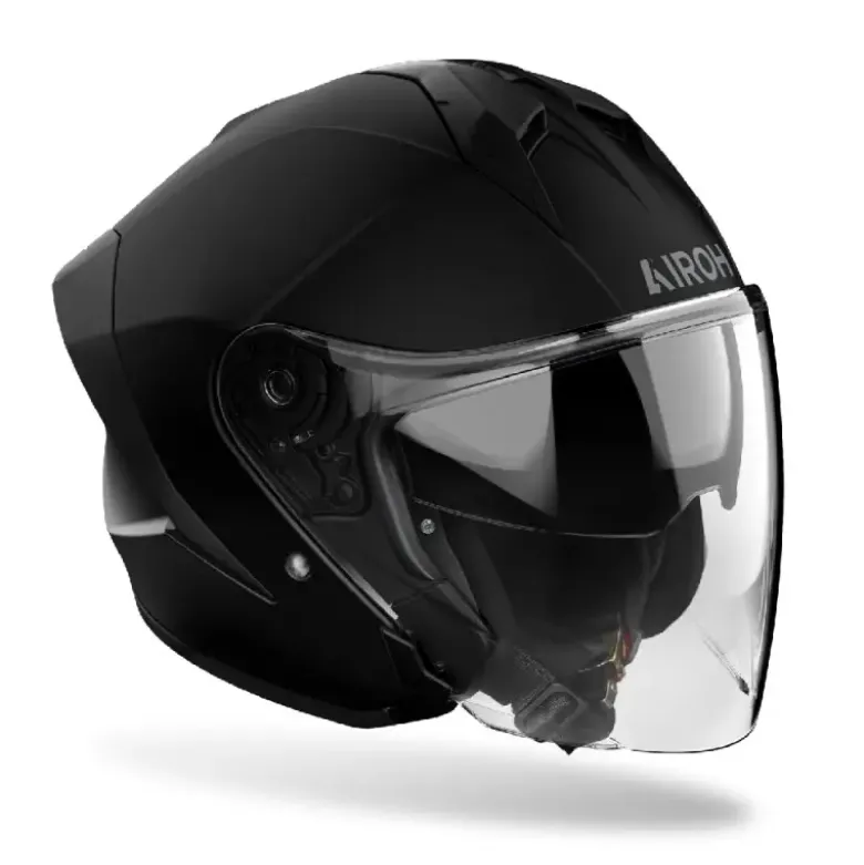 Casco Jet Airoh H.21 Color Nero Opaco