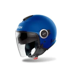 Casco Jet Airoh Helyos Color Blu Opaco