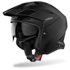 Casco Jet Airoh Kombakt Color Nero Opaco