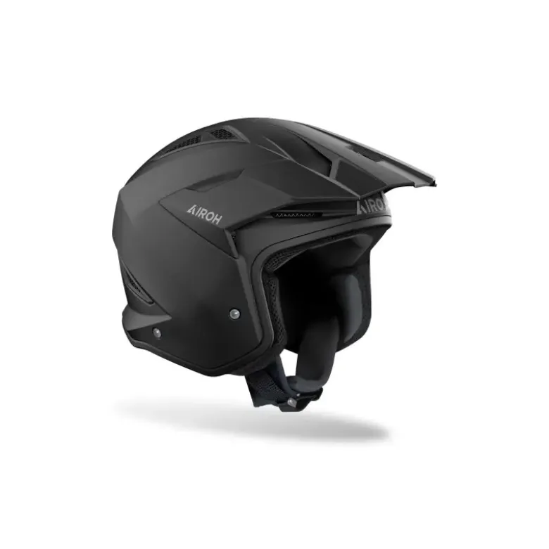 Casco Jet Airoh TRR II Color Nero Opaco