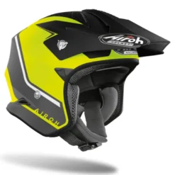 Casco Jet Airoh Trr S Keen Giallo Opaco