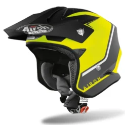 Casco Jet Airoh Trr S Keen Giallo Opaco