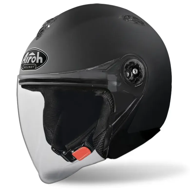 Casco Jet Bambino Airoh Mr Color Grigio Opaco