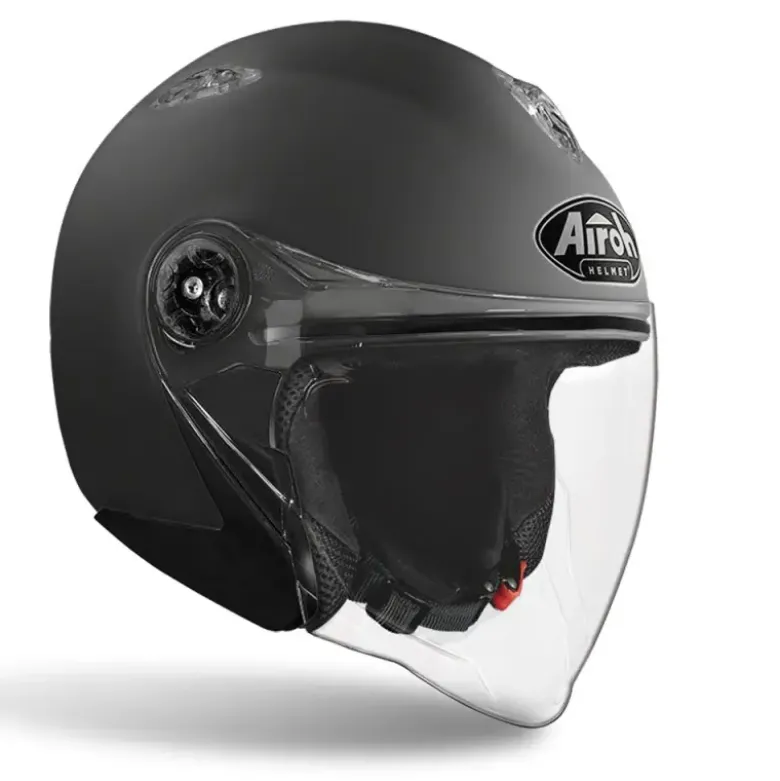 Casco Jet Bambino Airoh Mr Color Grigio Opaco