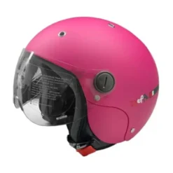 Casco Jet Bambino Dieffe DF44 Fucsia Opaco