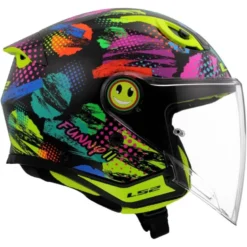 Casco Jet Bambino Ls2 OF622 Funny II Joy Nero