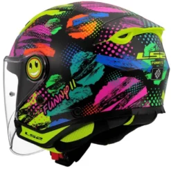 Casco Jet Bambino Ls2 OF622 Funny II Joy Nero