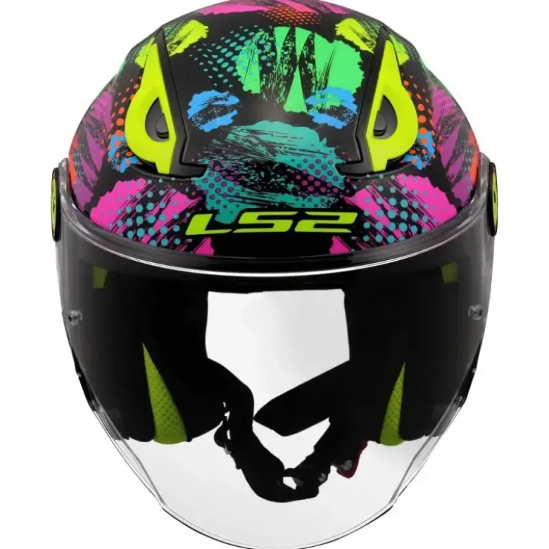 Casco Jet Bambino Ls2 OF622 Funny II Joy Nero