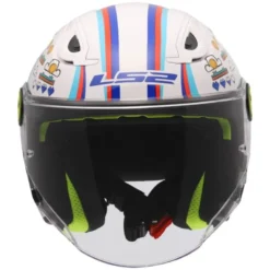 Casco Jet Bambino Ls2 OF622 Funny II Next Level Bianco Lucido